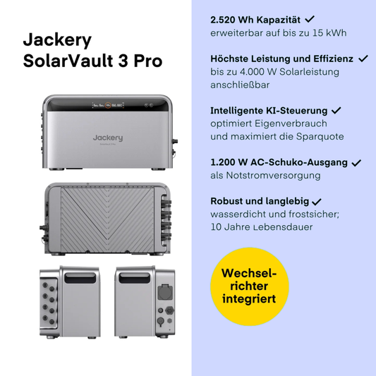 Jackery SolarVault 3 Pro