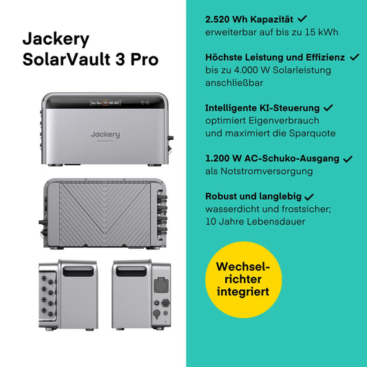 Jackery SolarVault 3 Pro Max AC